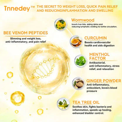 🎉Bee Venom Lymphatic Drainage & Slimming Foot Patches 🌿👣 (10 Patches)😍